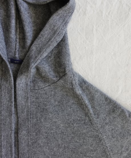 i c h i 260456 Knit Hoodie Cardigan / 2 COLORS