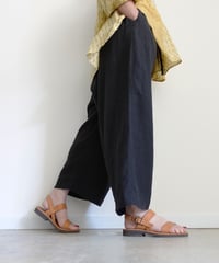 ichiAntiquités 1101122 Linen Relax Pants / 2 COLORS