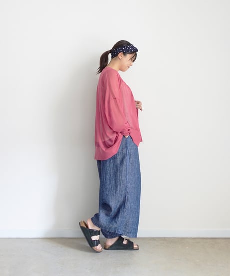 i c h i 260155 Sheer Knit Cardigan / 3 COLORS