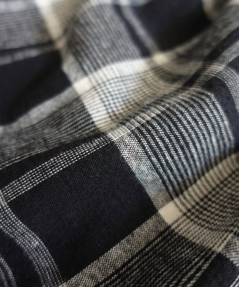 i c h i 260414 Cotton Linen Check Pants / C : G