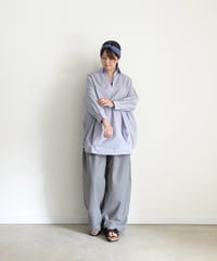 i c h i 241125・241126 Cotton Skipper Pullover / 2 COLORS