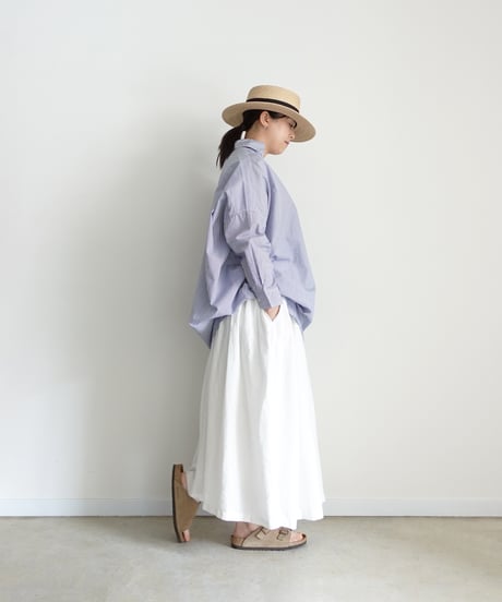 i c h i 241125・241126 Cotton Skipper Pullover / 2 COLORS
