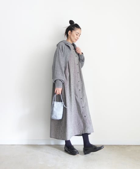 i c h i 260456 Knit Hoodie Cardigan / 2 COLORS