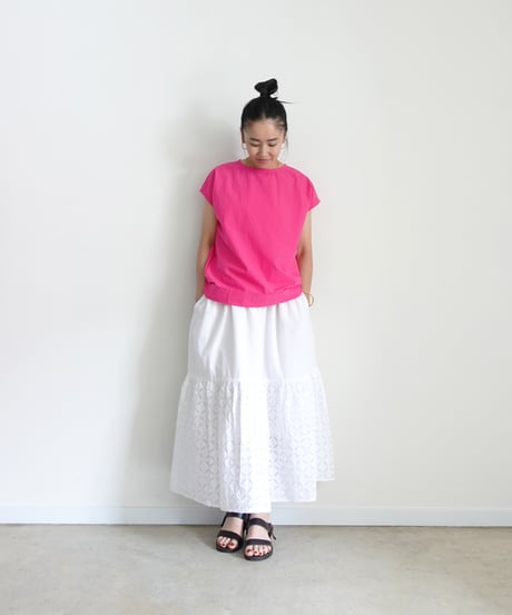 ichiAntiquités 901119  Cotton AZUMADAKI French sleeve Pullover / 2 COLORS
