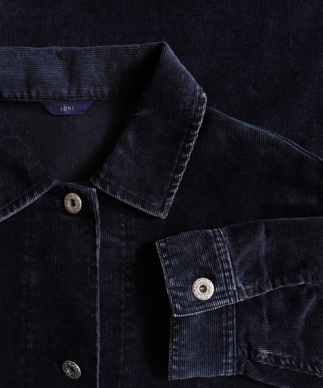 i c h i  260427 Vintage Corduroy Shirt Jacket / 3 COLORS