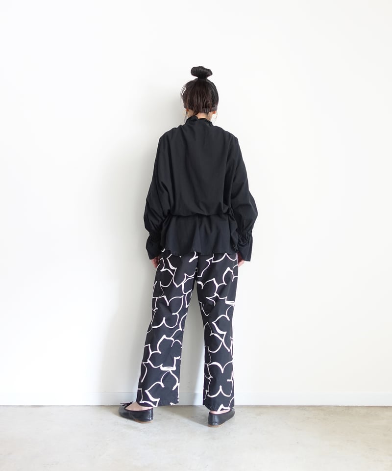 ICHI5611様オーダー♡ i c h i 251227 Flower Print Relax Pants / C :