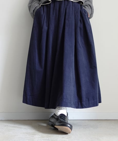 i c h i 260518 Cotton Corduroy Skirt / 4 COLORS