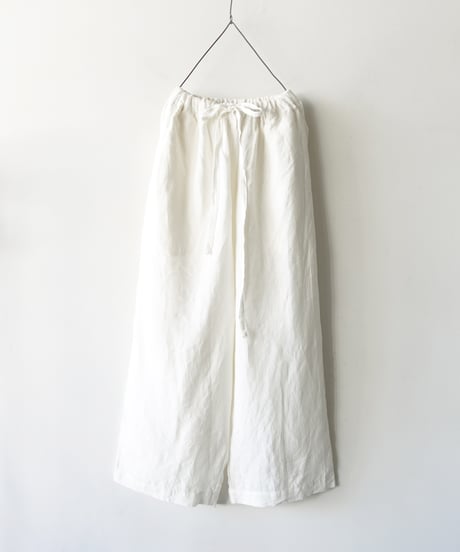 ichiAntiquités 1101122 Linen Relax Pants / 2 COLORS