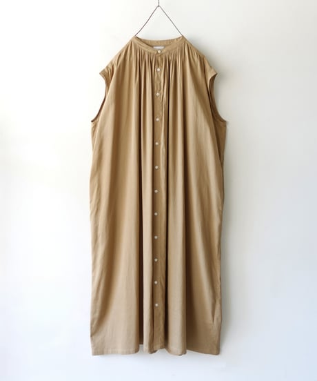 i c h i 260110 Rayon Linen Sleeveless Dress / 3 COLORS