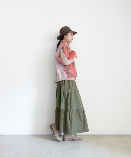 【ONLINE LIMITED】ichiAntiquités 1001137 Vintage Ralli Quilt Jacket / 2 COLORS