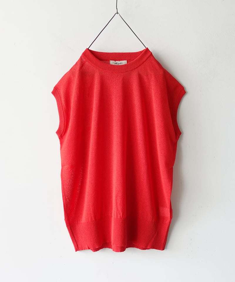 ichi Antiquités 1101154 WASHI Sleeveless Pullov