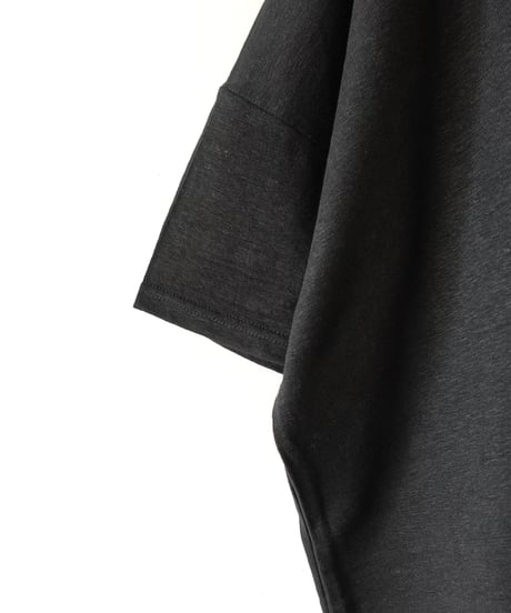 ichiAntiquités 1100956 Linen Loose T-shirt / 3 COLORS