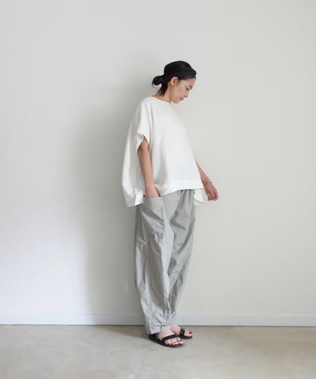 ichiAntiquités 1101121 Linen French sleeve Pullover / 4 COLORS