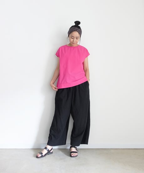 ichiAntiquités 901119  Cotton AZUMADAKI French sleeve Pullover / 2 COLORS