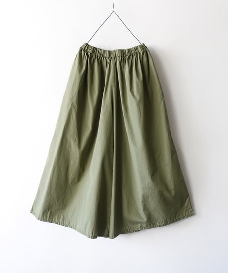 i c h i 260108 Cotton Broadcloth Wide Pants / 2 COLORS