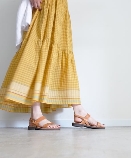 ichi Antiquités 1101134 KHADI Cotton Brise Dress / 2 COLORS