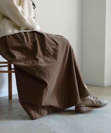 i c h i 260518 Cotton Corduroy Skirt / 4 COLORS