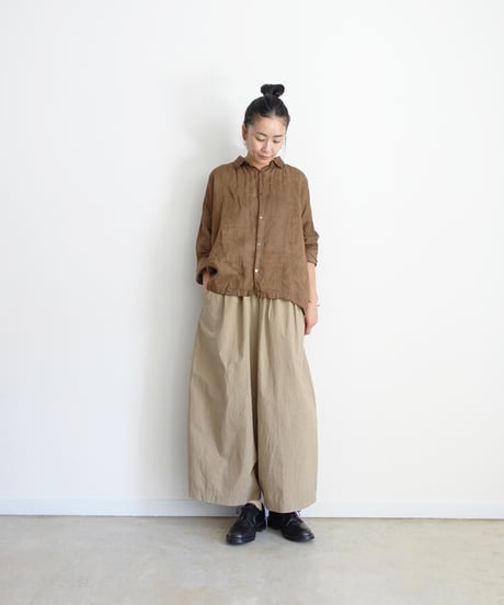 ichiAntiquités  1101120  Cotton Typewriter Relax Pants / 2 COLORS