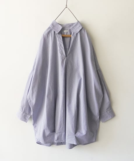 i c h i 241125・241126 Cotton Skipper Pullover / 2 COLORS