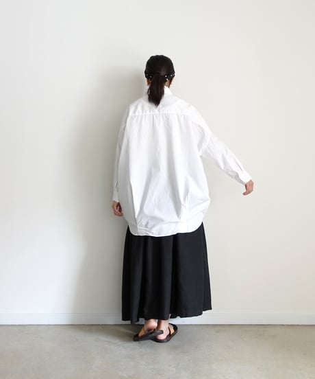 i c h i 241125・241126 Cotton Skipper Pullover / 2 COLORS