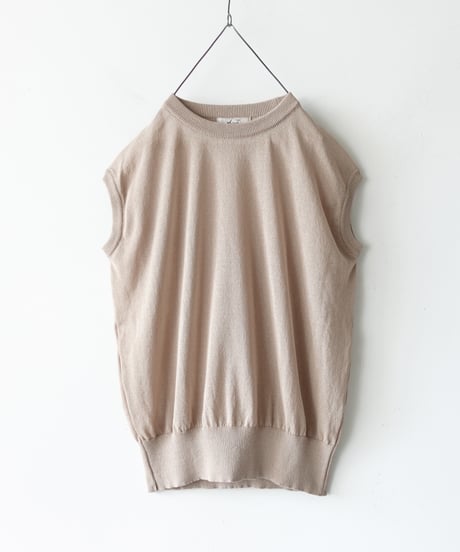 ichi Antiquités 1101154 WASHI Sleeveless Pullover / 3 COLORS
