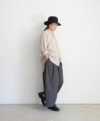 ichiAntiquités  1101120  Cotton Typewriter Relax Pants / 2 COLORS