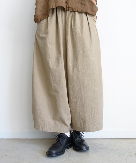 ichiAntiquités  1101120  Cotton Typewriter Relax Pants / 2 COLORS