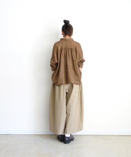 ichiAntiquités  1101120  Cotton Typewriter Relax Pants / 2 COLORS