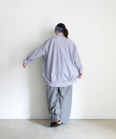 i c h i 241125・241126 Cotton Skipper Pullover / 2 COLORS