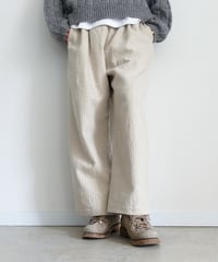 i c h i  250715 Pin Stripe Relax Pants / 2 COLORS