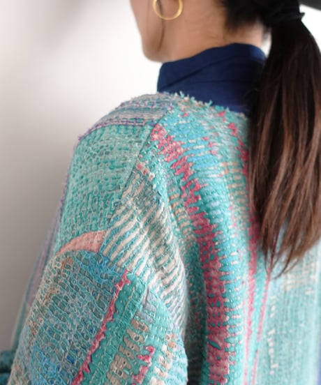 【ONLINE LIMITED】ichiAntiquités 1001137 Vintage Ralli Quilt Jacket / 2 COLORS