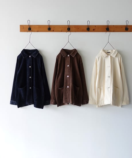 i c h i  260427 Vintage Corduroy Shirt Jacket / 3 COLORS