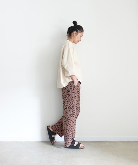 i c h i  231057  Heavy Cotton Wide Pullover / 2 COLORS