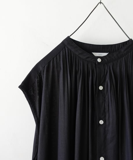 i c h i 260110 Rayon Linen Sleeveless Dress / 3 COLORS