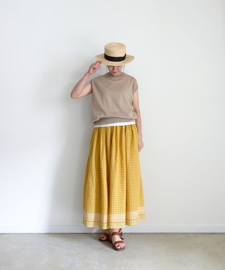 ichi Antiquités 1101154 WASHI Sleeveless Pullover / 3 COLORS