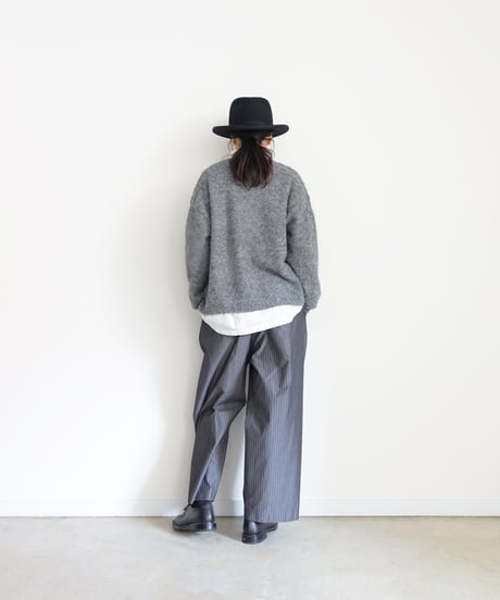 i c h i  260402 Cotton 2way Frill Shirt / 2 COLORS