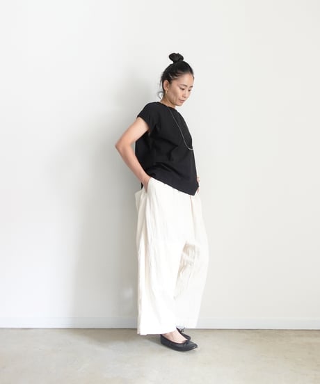 ichiAntiquités 901119  Cotton AZUMADAKI French sleeve Pullover / 2 COLORS