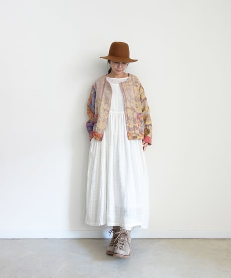 【ONLINE LIMITED】ichiAntiquités 1001137 Vintage Ralli Quilt Jacket / 2 COLORS