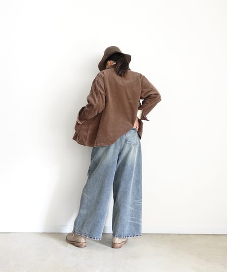 i c h i  260427 Vintage Corduroy Shirt Jacket / 3 COLORS