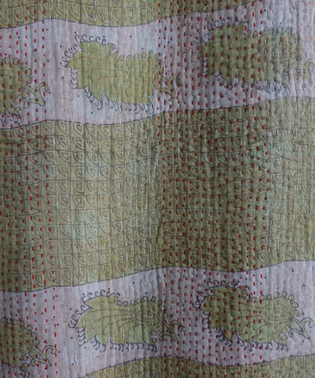 【ONLINE LIMITED】ichiAntiquités 1001139 Vintage Ralli Quilt Rug / COLOR : A