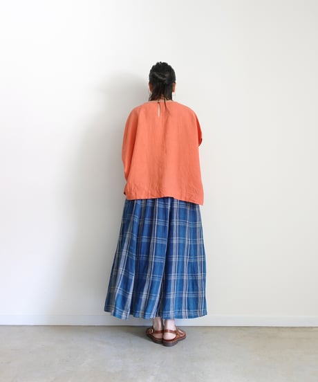 ichiAntiquités 1101121 Linen French sleeve Pullover / 4 COLORS