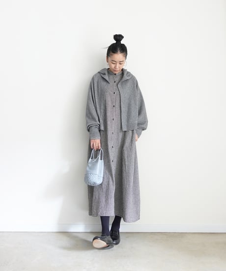 i c h i 260456 Knit Hoodie Cardigan / 2 COLORS