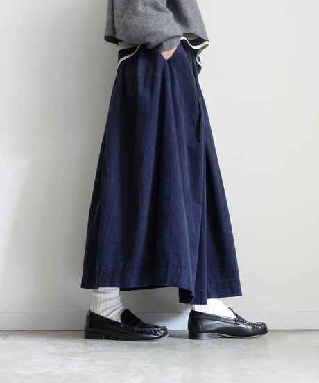 i c h i 260518 Cotton Corduroy Skirt / 4 COLORS
