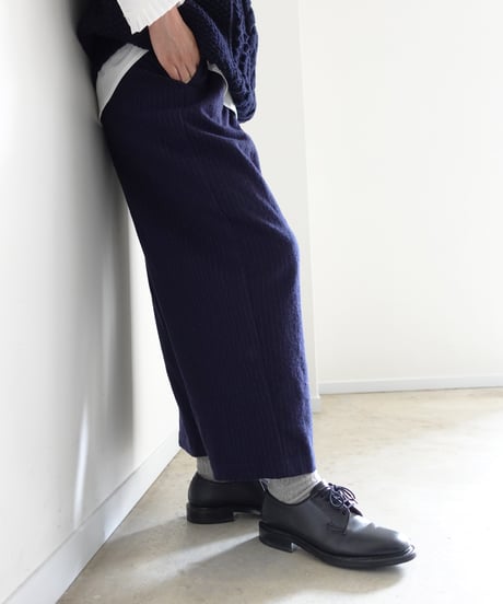 i c h i  250715 Pin Stripe Relax Pants / 2 COLORS
