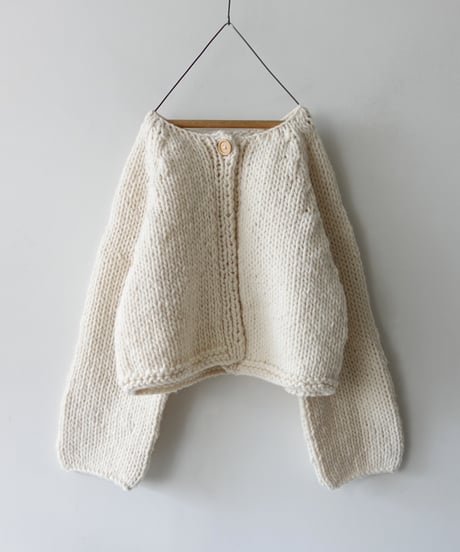ichiAntiquités 1200350 PERU Hand Knit Cardigan / 3 COLORS