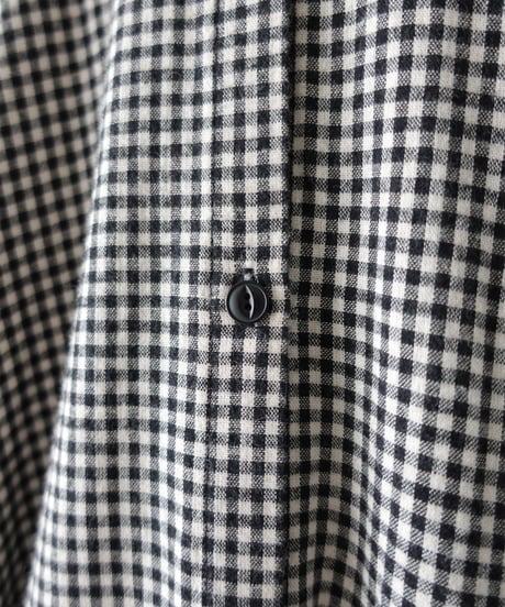 i c h i 260413 Cotton Linen Gingham Dress / A : GINGHAM