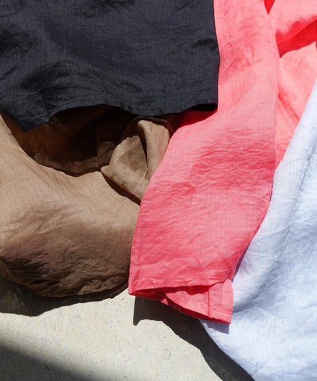 i c h i 251108 Linen Sleeveless Shirt / 4 COLORS
