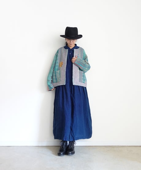 【ONLINE LIMITED】ichiAntiquités 1001137 Vintage Ralli Quilt Jacket / 2 COLORS