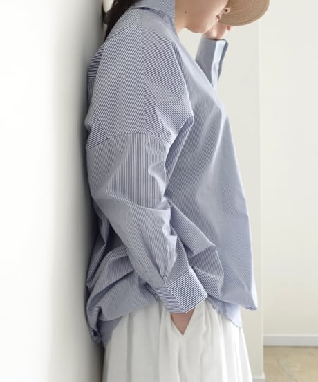 i c h i 241125・241126 Cotton Skipper Pullover / 2 COLORS