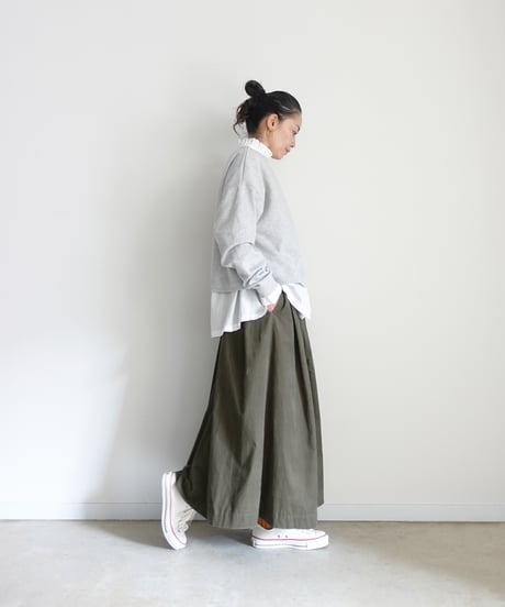 i c h i 260518 Cotton Corduroy Skirt / 4 COLORS
